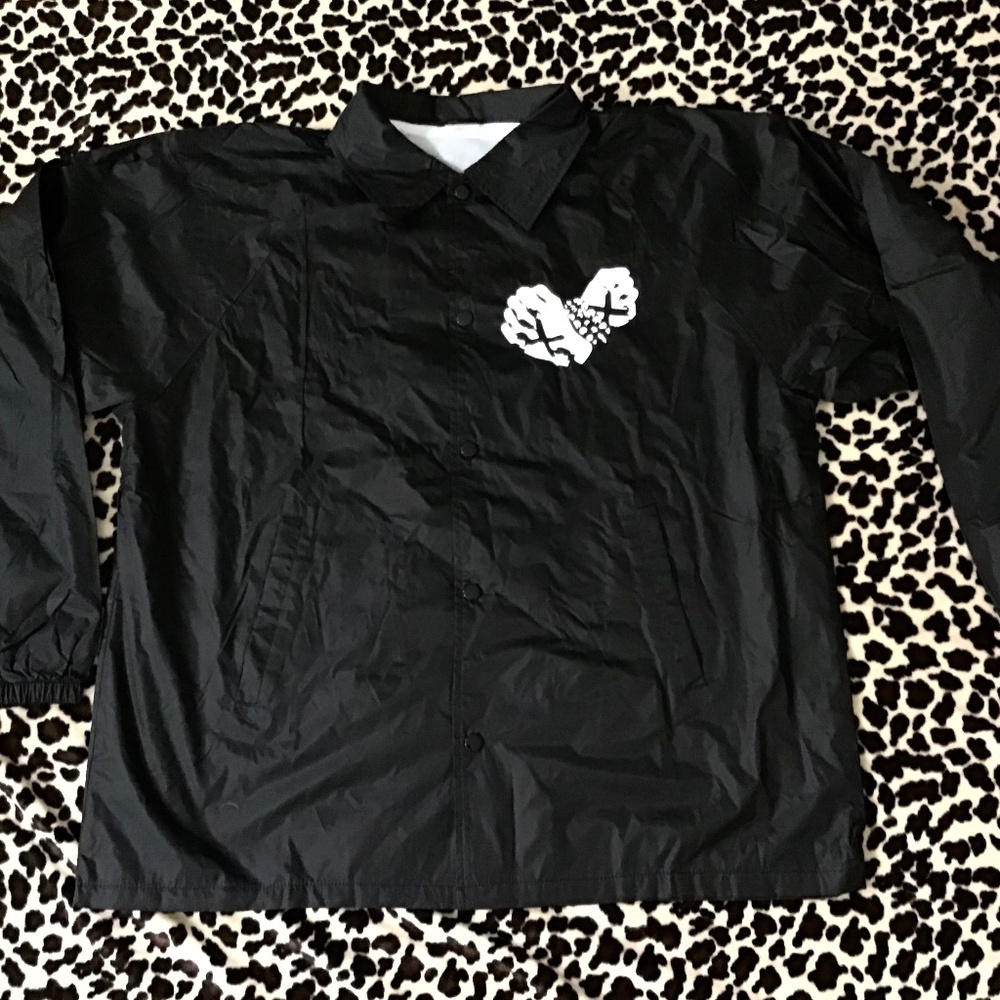 Straight Edge Fist Windbreaker